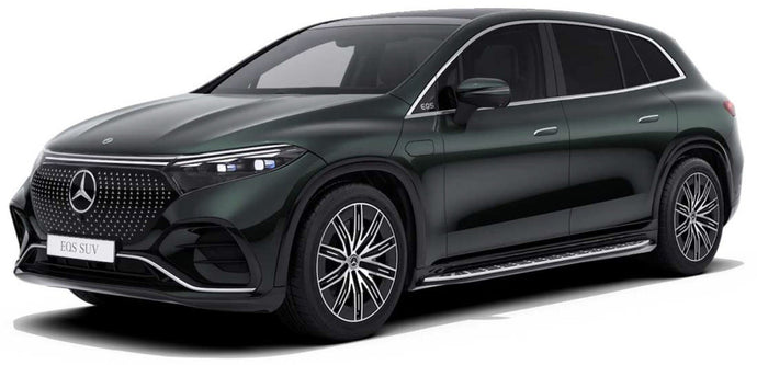 MERCEDES BENZ EQS SUV (X296) VON MERCEDES-EQ AMG LINE 2022 GREEN MET 1:18