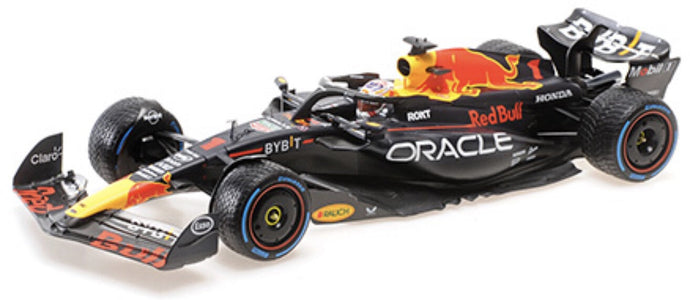 RED BULL F1 RB19 TEAM ORACLE RED BULL RACING N 1 WORLD CHAMPION WINNER DUTCH GP 2023 MAX VERSTAPPEN MATT BLUE 1:18
