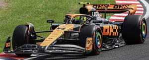 McLAREN F1 MCL60 TEAM McLAREN N 4 2nd JAPAN GP 2023 LANDO NORRIS WHITE ORANGE BLACK 1:43
