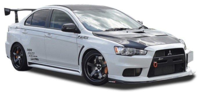 MITSUBISHI LANCER EVOLUTION X 2008 PEARL WHITE 1:43