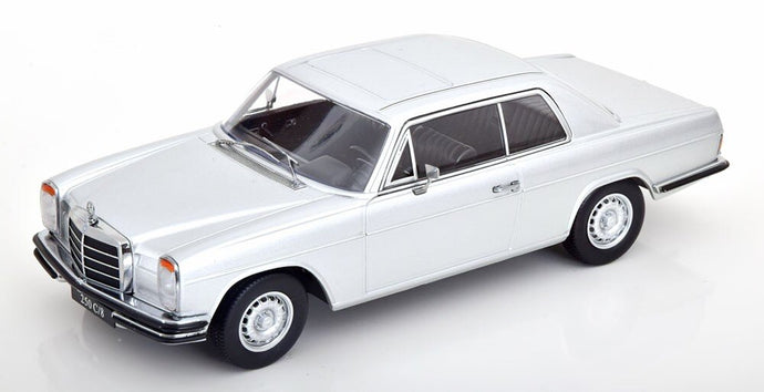 Mercedes Benz 280C/8 COUPE W114 1969 sølv metallic 1:18