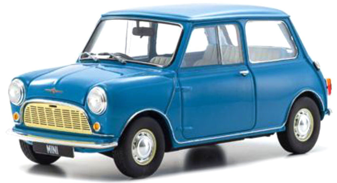 MORRIS MINI MINOR 1964 CLIPPER BLUE 1:18