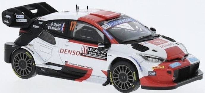 Toyota YARIS #17 OGIER/LANDAIS WRC1 RALLY SWEDEN 2023 hvid/rød/sort 1:43