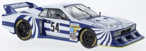 LANCIA BETA MONTECARLO turbo TEAM LANCIA CORSE N 54 WINNER Gr.5 6h SILVERSTONE 1980 WALTER ROHRL - MICHELE ALBORETO BLUE WHITE 1:18
