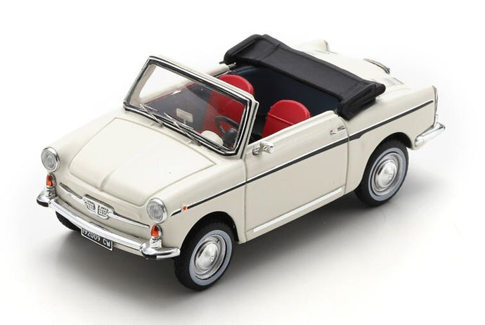 AUTOBIANCHI BIANCHINA CABRIO 1962 WHITE (PRO.R43) 1:43