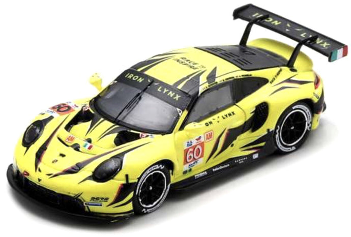 Porsche 911 RSR-19 #60 SCHIAVONI/CRESSONI/PICARIELLO 24H LE MANS 2023 gul/sort/rød 1:87