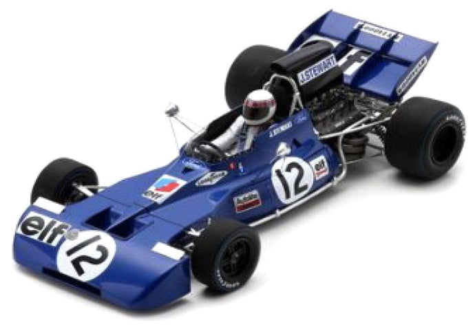 TYRRELL F1 003 N 12 WINNER BRITSH GP 1971 JACKIE STEWART BLUE 1:18
