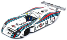 Indlæs billede til gallerivisning Lancia MARTINI GR6 #51 FABI/ALBORETO/STOMMELEN 24H LE MANS 1982 hvid/blå/rød 1:18