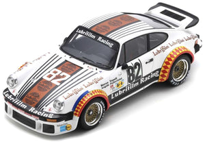 PORSCHE 934 3.0L TURBO TEAM LUBRIFILM RACING N 82 24h LE MANS 1979 H.MULLER - A.PALLAVICINI - M.VANOLI WHITE 1:18