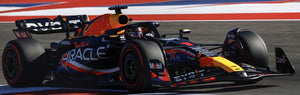 RED BULL F1 RB19 TEAM ORACLE RED BULL RACING N 1 WORLD CHAMPION WINNER AUSTIN USA GP 2023 MAX VERSTAPPEN MATT BLUE 1:43