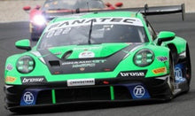 Indlæs billede til gallerivisning PORSCHE 911 992 GT3 R TEAM HUBER RACING N 54 24h SPA 2023 A.GUVEN - S.MULLER - C.ENGELHART GREEN BLACK 1:43