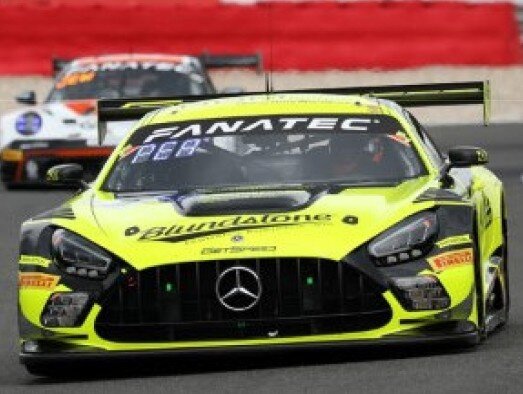 MERCEDES BENZ AMG GT3 TEAM GETSPEED N 3 24h SPA 2023 F.SCHOLZE - K.HEYER - P.ASSENHEIMER - A.PERONI YELLOW BLACK 1:43