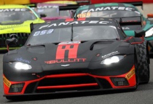 Aston Martin VANTAGE AMR GT3 #33 KINGSLEY/RIEGEL/LEROUX/DEL SARTE 24H SPA 2023 sort/rød 1:43
