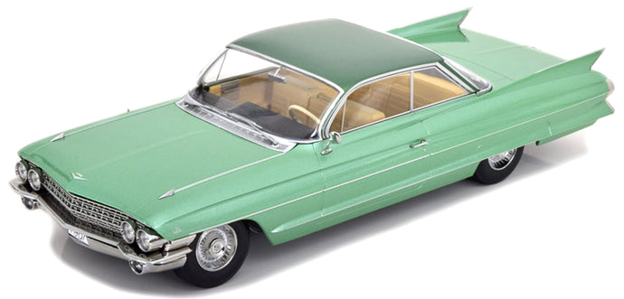 Cadillac SERIES 62 COUPE DEVILLE 1961 lys grøn/grøn 1:18