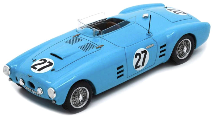Salmson 2300 S #27 COLAS/DEWEZ 24H LE MANS 1955 lys blå 1:43