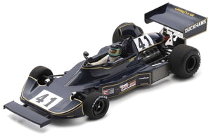 WILLIAMS FW04 #41 BRIAN McGUIRE INTERNATIONAL TROPHY 1976 mørk blå/gul 1:43