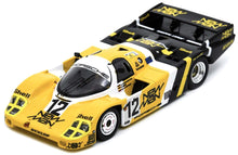 Indlæs billede til gallerivisning PORSCHE 956 2.6L TWIN TURBO TEAM SORGA JOEST RACING N 12 24h LE MANS 1983 CLEMENS SCHICKENTANZ - VOLKERT MERL - MAURICIO NARVAEZ YELLOW BLACK 1:43