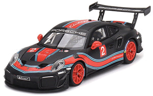 PORSCHE 911 991 GT2 RS COUPE N 2 CLUBSPORT 2018 BLACK RED LIGHT BLUE 1:43