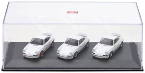 Porsche 911 CARRERA 2.7 RS "50 JAAR" - 3 CAR SET mørk blå 1:43