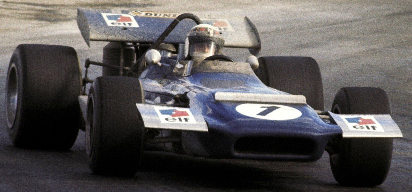 MARCH F1 701 N 1 WINNER SPANISH GP 1970 JACKIE STEWART BLUE 1:18