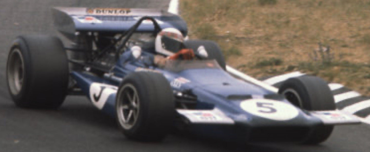March 701 #5 JACKIE STEWART 2nd PLACE HOLLAND GP ZANDVOORT 1970 blå 1:18