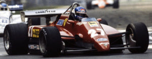 FERRARI F1 126C2 (late version) N 27 2nd MONZA ITALY GP (with pilot figure) 1982 PATRICK TAMBAY RED 1:18