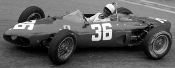 Ferrari DINO 156 F1 #36 PHI L HILL 2nd PLACE MONACO GP 1962 rød 1:18