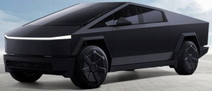 Tesla CYBERTRUCK (openable) mat sort 1:18