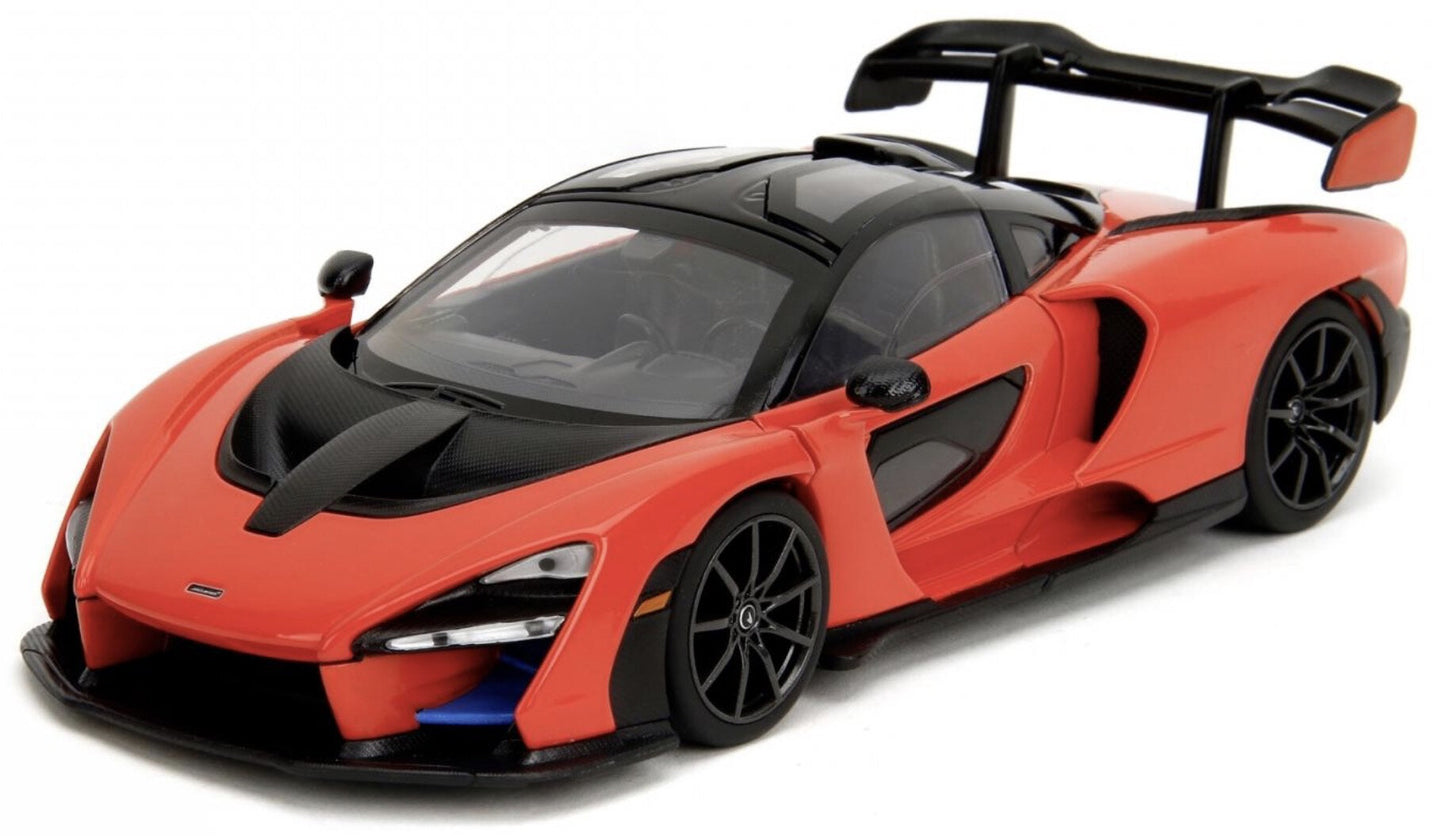 Mclaren SENNA - FAST & FURIOUS orange/sort 1:24