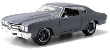 Indlæs billede til gallerivisning Chevrolet CHEVELLE SS 1970 - FAST &amp; FURIOUS grå 1:24