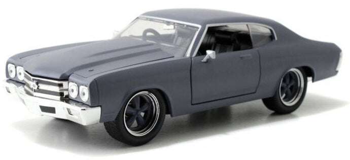 Chevrolet CHEVELLE SS 1970 - FAST & FURIOUS grå 1:24