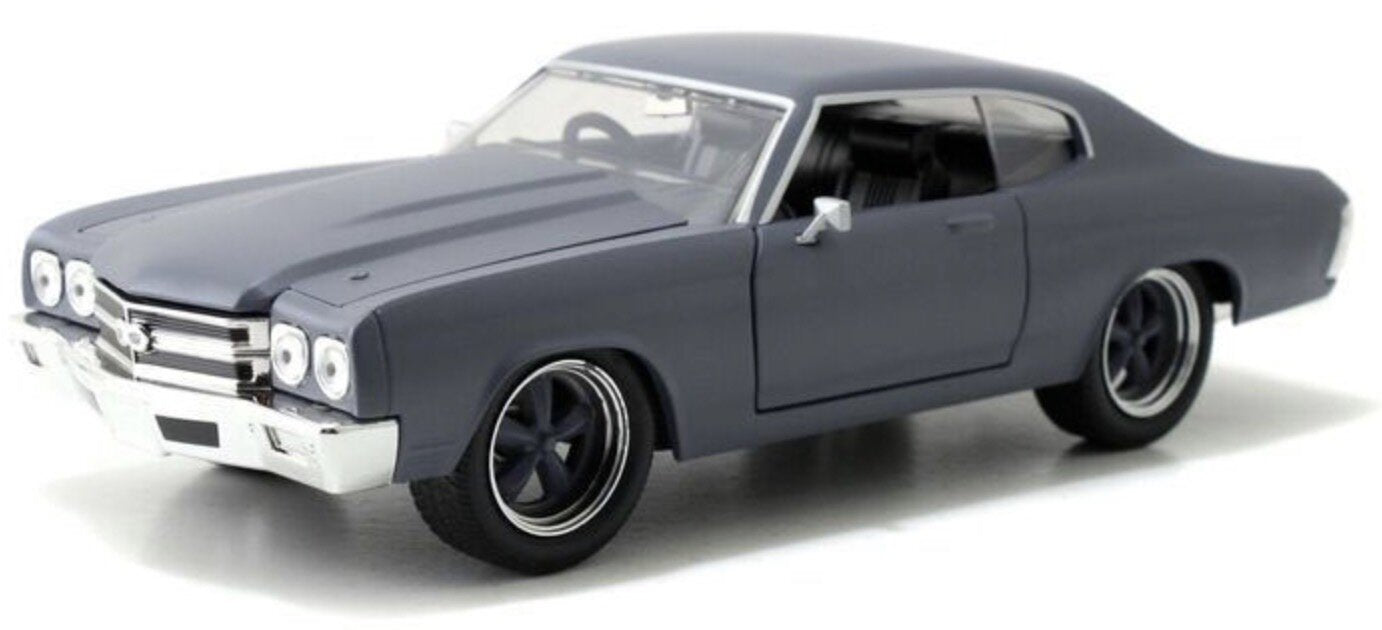 Chevrolet CHEVELLE SS 1970 - FAST & FURIOUS grå 1:24