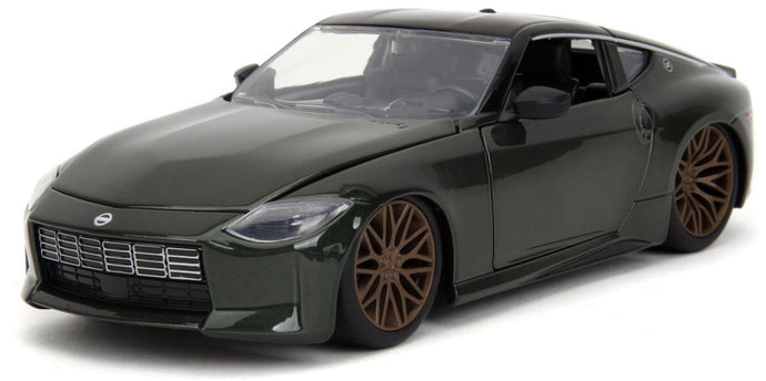 Nissan 350Z 2023 - FAST & FURIOUS mørk grøn/sort 1:24