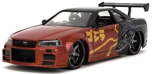 NISSAN SKYLINE GTR 2002 "GODZILLA" JAPANESE GRAPHICS 1:24