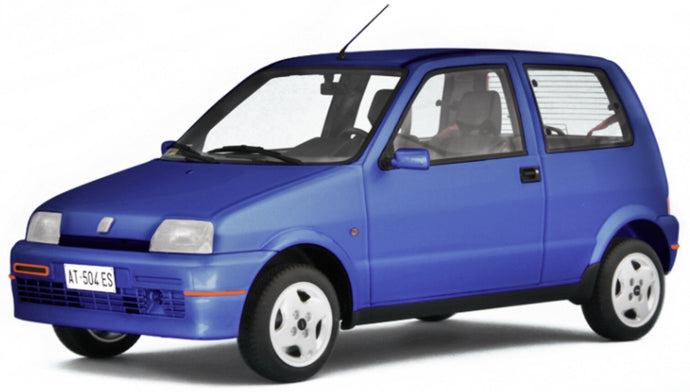 FIAT CINQUECENTO SPORTING 1994 MET.BLUE 1:18