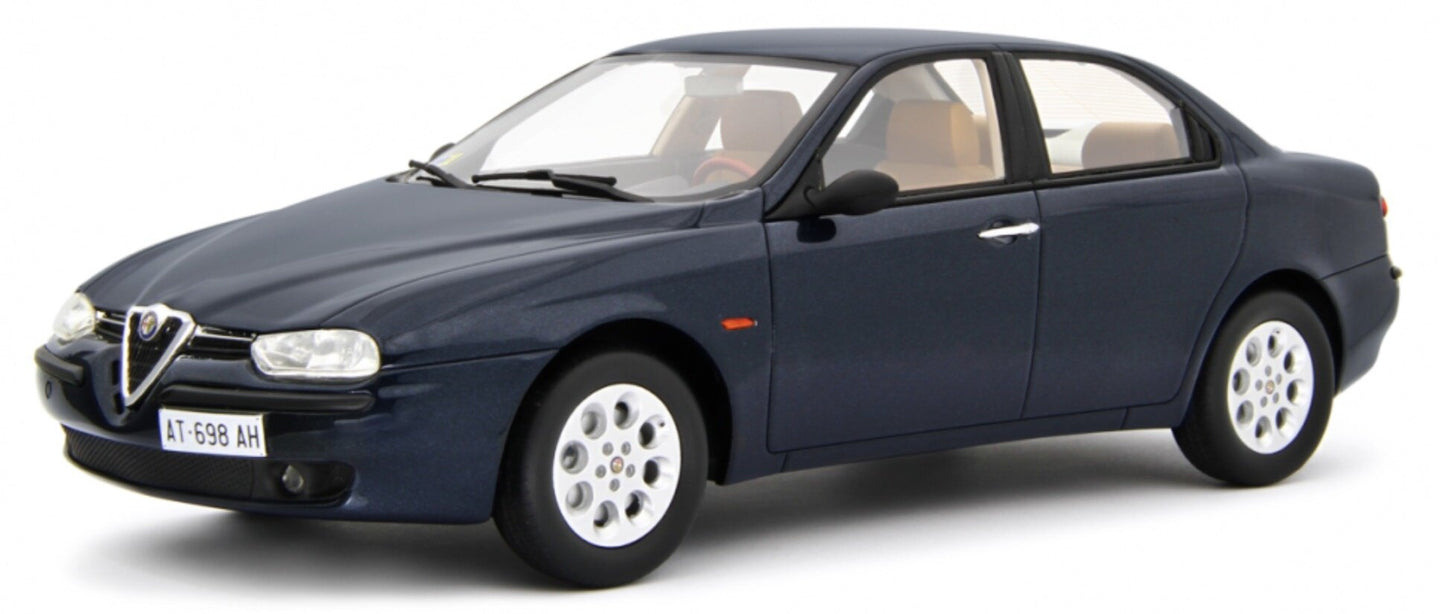 ALFA 156 1.8 T.S. 1997 MET.BLUE DEC.1.6/2.0 T.S./1.9 JTD/2.5 V6 24V 1:18