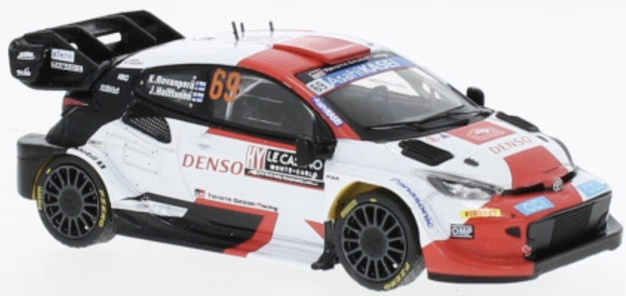 Toyota YARIS #69 ROVANPERA/HALTTUNEN WRC1 RALLY SCHWEDEN 2023 hvid/rød/sort 1:43