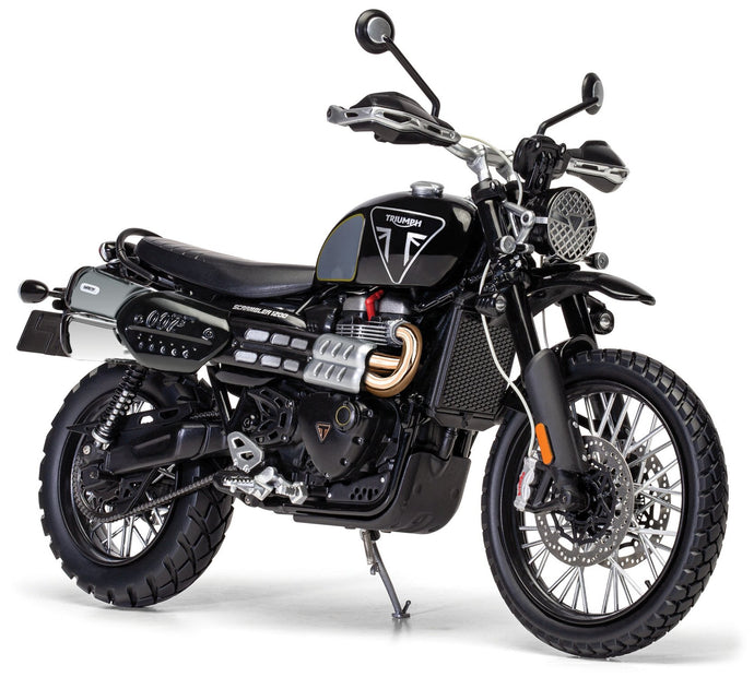 Triumph SCRAMBLER 1200 - BOND EDITION sort/sølv 1:12