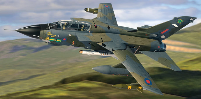 PANAVIA TORNADO GR.1, ZD748/AK, Johnnie Walker 'Still Going Strong', RAF No.9 Squadron, 1998 camouflage 1:48