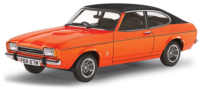 Ford CAPRI MK2 3-LITRE GHIA AUTOMATIC orange/sort 1:43