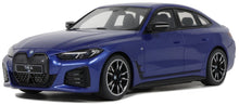 Indlæs billede til gallerivisning BMW I4 M50 2021 blå 1:18 fra Ottomobile