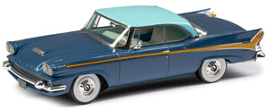Packard 58L 2-DEURS HARD TOP 1958 mørk blå/lys blå 1:43