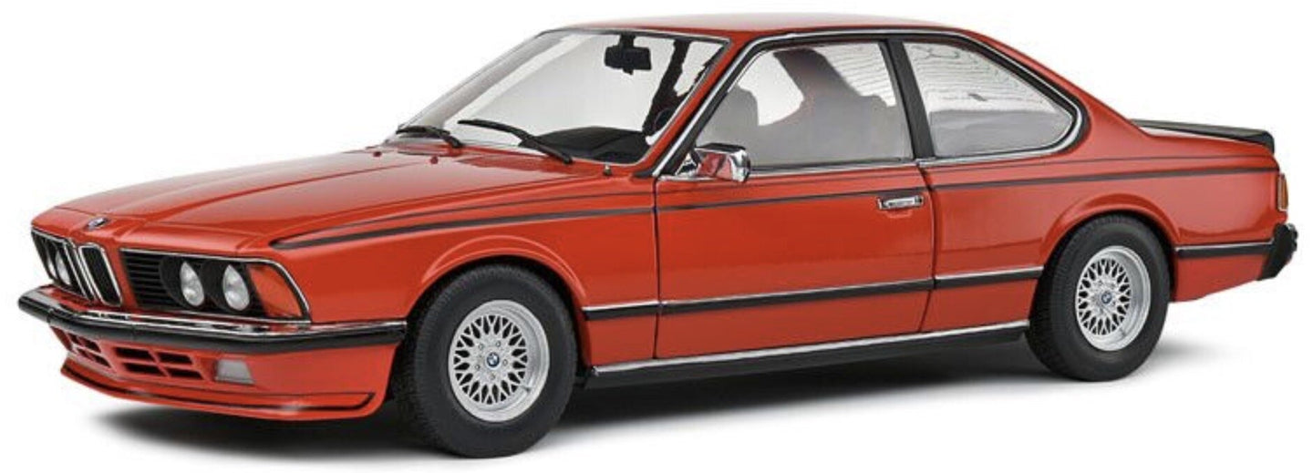 BMW 6-SERIES 635 CSi (E24) COUPE RED 1984 1:18 fra Solido