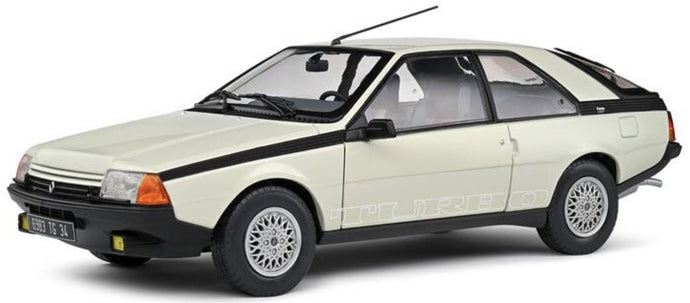 RENAULT FUEGO TURBO COUPE 1985 WHITE 1:18