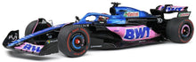 Indlæs billede til gallerivisning BWT Racing ALPINE A523 #10 PIERRE GASLY DUTCH GP ZANDVOORT 2023 blå/lyserød/sort 1:18