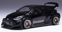 Indlæs billede til gallerivisning TOYOTA PANDEM GR YARIS BLACK 1:43