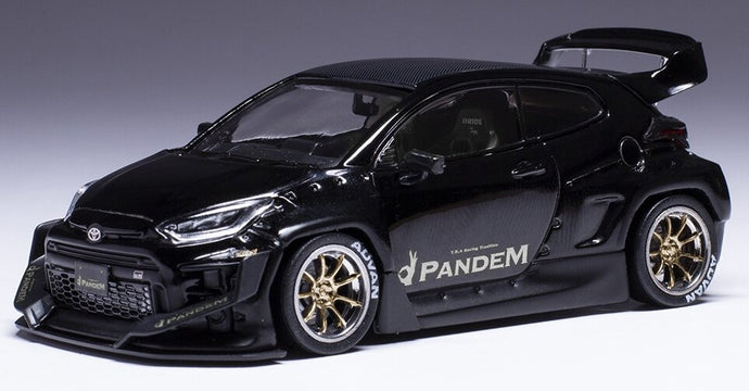 TOYOTA PANDEM GR YARIS BLACK 1:43