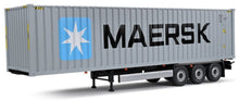Indlæs billede til gallerivisning CONTAINER TRAILER + CONTAINER CMA CGM grå 1:24