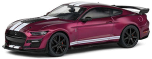 FORD MUSTANG SHELBY GT500 COUPE 2020 PURPLE 1:43