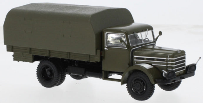 CSEPEL D344 TRUCK TELONATO 2-ASSI 1961 MILITARY GREEN 1:43